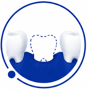 missing tooth